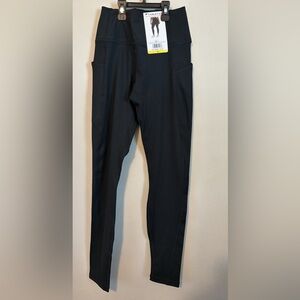 Fabletics Black High-Rise Leggings with Side Pockets Women’s small